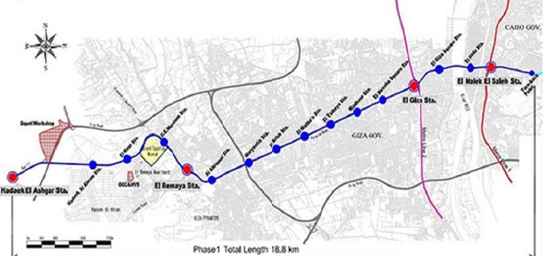 Cairo Metro Line 4 – Phase 1