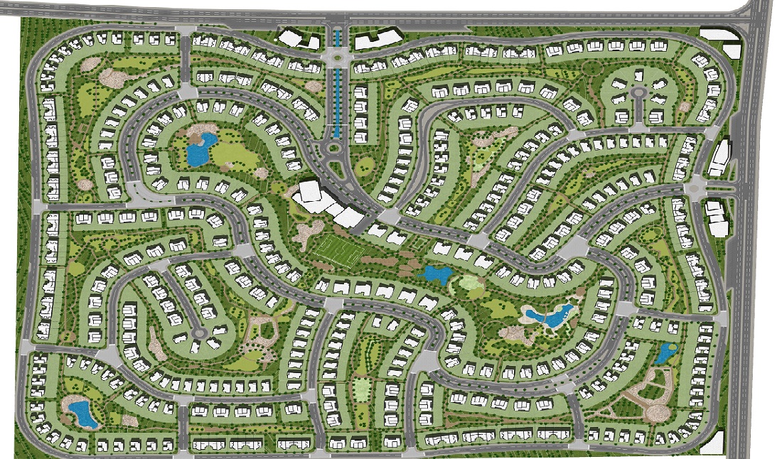 Infrastructure and Roads for 150 Acres Development for The Estates Project